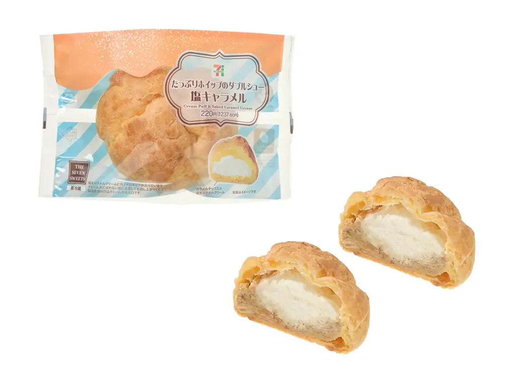 期間限定！「塩キャラメル」＆「塩バニラ」フレーバーのスイーツを7月1日（火）からセブン-イレブンで順次発売 画像 4