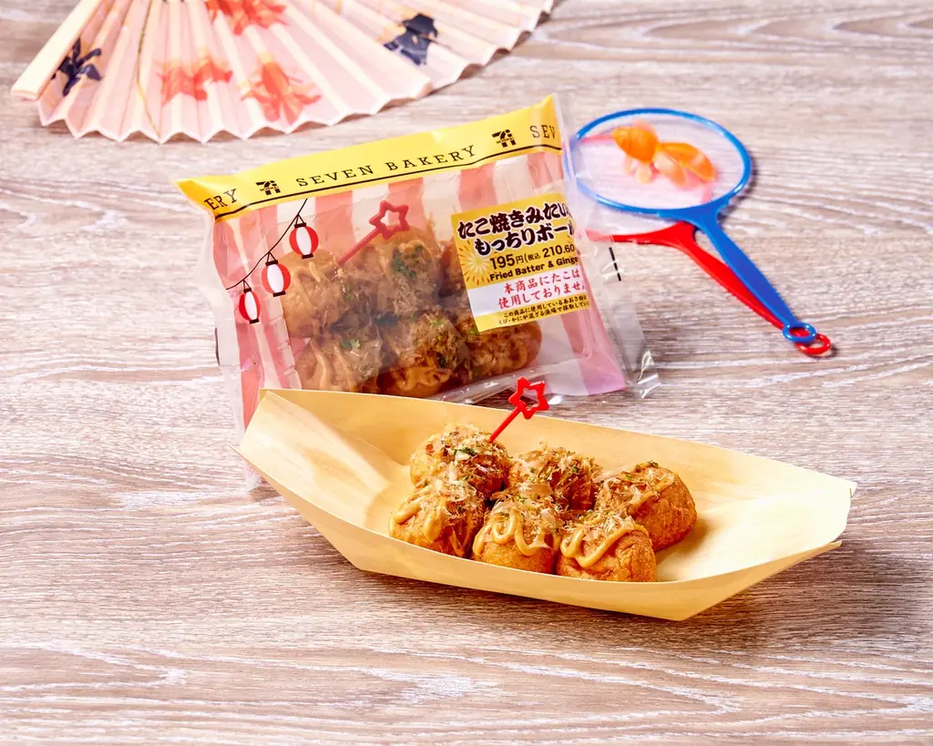 セブン‐イレブンがパン売り場で夏祭り！？ 「たこ焼きみたいなもっちりボール」「チョコバナナロール」が登場！夏を楽しむ新商品が 7月1日（火）から期間限定発売 画像 1