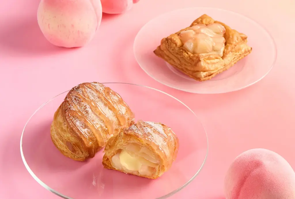 今年の夏も”桃”が帰ってきた！ジューシーな白桃でご褒美時間をお届け｜冷やしてもおいしい「ピーチパイ」が2種類登場 画像 3