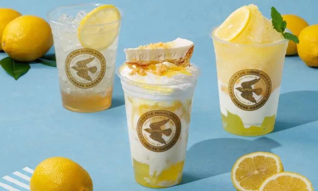 【チーズガーデン】夏にぴったりのオアシスのような季節限定カフェドリンク　レモンの爽やかな香りや酸味で涼を味わう『Lemon Paradise』発売 画像 1