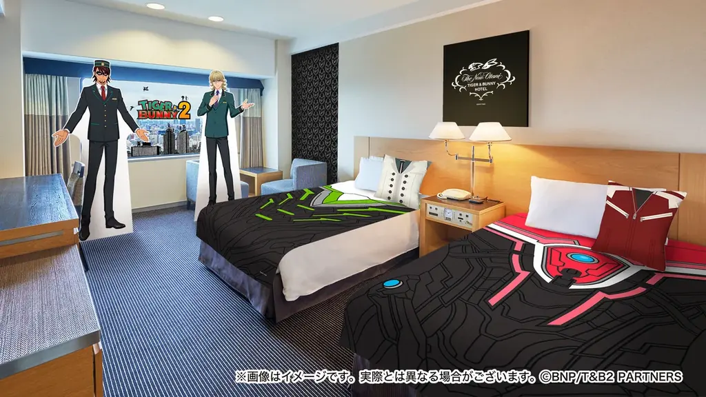 好評につき3度目のコラボ決定！ホテルニューオータニ『TIGER & BUNNY』コラボルーム誕生 画像 3