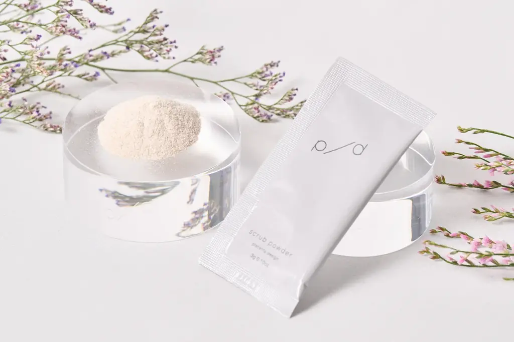 プラセンタ専門スキンケア p/d (ピーディー) プラセンタ＆米ぬか配合のスペシャルケア「p/d スクラブパウダー」2025年7月1日(火)より新発売 画像 2