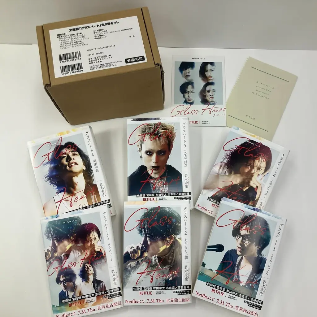 6月24日発売！『グラスハート』新装版文庫とコミカライズ同時