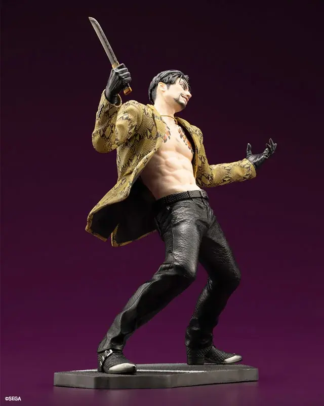 大人気ゲーム『龍が如く』シリーズより嶋野の狂犬「真島吾朗」が、気迫溢れるバトルポーズでフィギュア化。あみあみにて予約受付中。 画像 11
