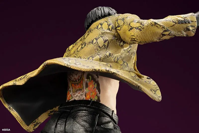 大人気ゲーム『龍が如く』シリーズより嶋野の狂犬「真島吾朗」が、気迫溢れるバトルポーズでフィギュア化。あみあみにて予約受付中。 画像 17