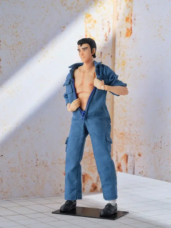 山川純一先生による伝説的漫画『くそみそテクニック』より、「阿部高和」が可動フィギュアとなって登場。あみあみにて予約受付中。 画像 10