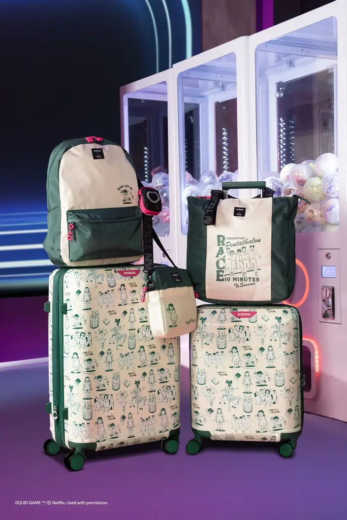 AMERICAN TOURISTER × SQUID GAME:リアルゲーム、始動 コラボレーションコレクションを限定発売 画像 4