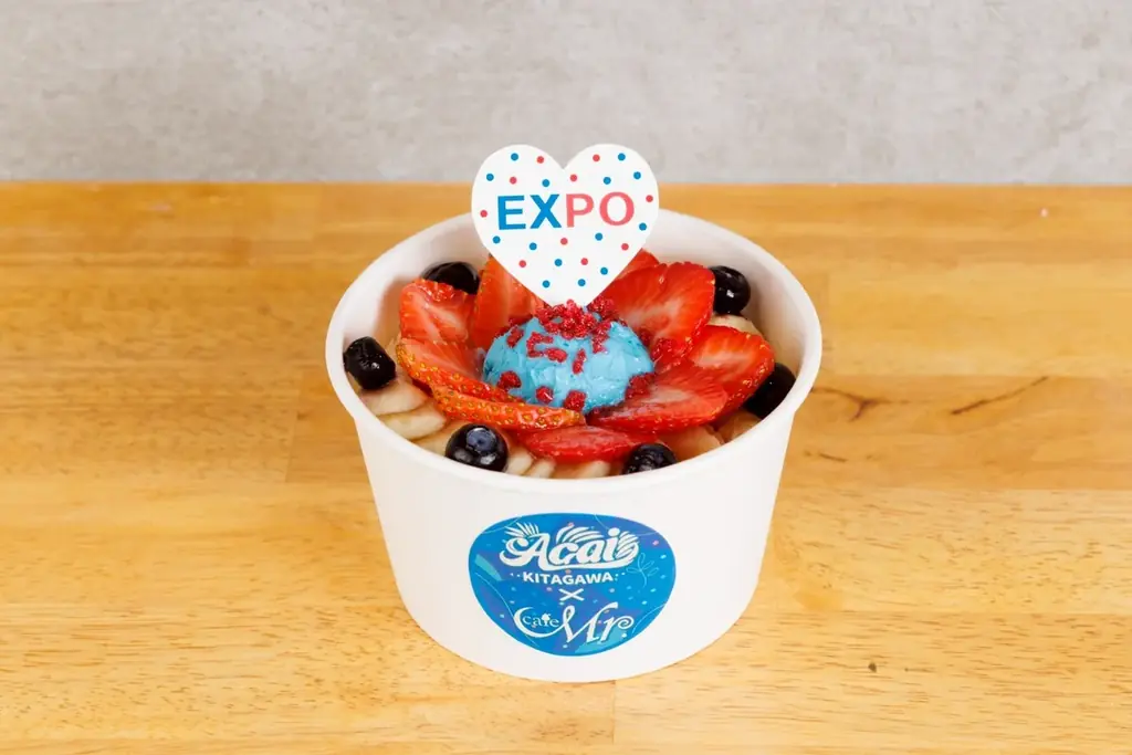 総フォロワー250万人超インフルエンサー毎日出勤!アサイーボウル専門店「Acai Kitagawa」×「cafe Mr.」関西・大阪万博「ORA外食産業パビリオン」に初出店決定! 画像 4