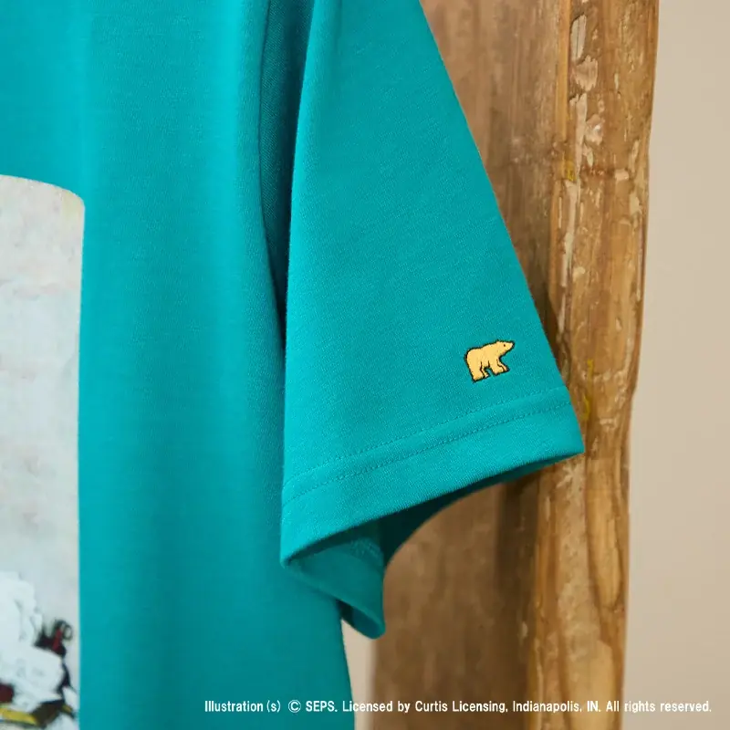 Golden Bear meets The Saturday Evening Post images by Norman Rockwell グラフィックTシャツを発売 画像 6