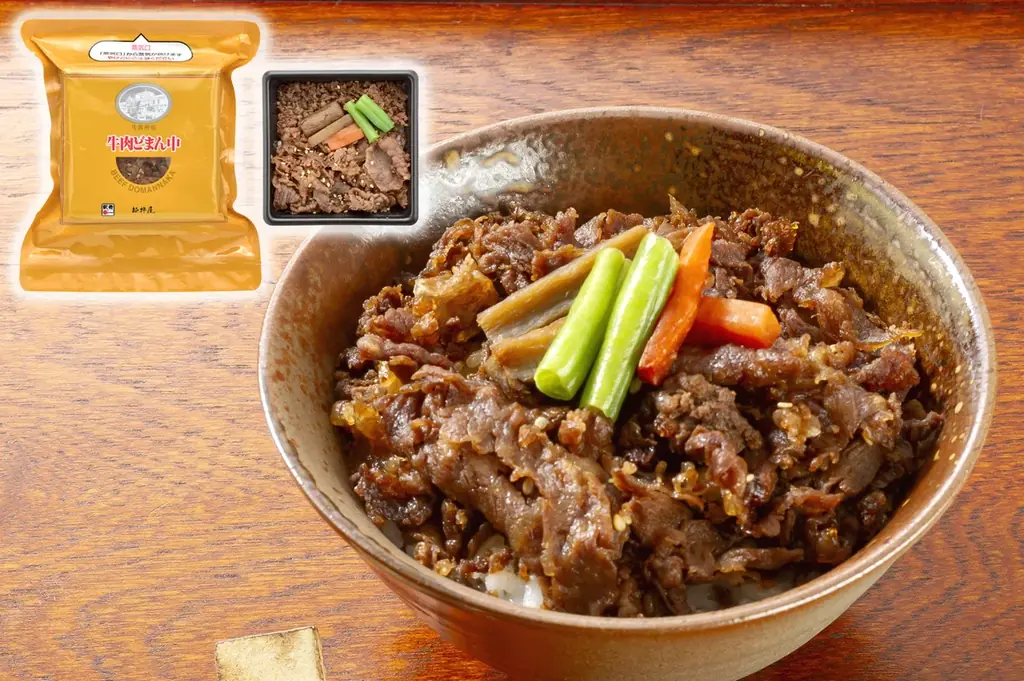 6月25日発売！東京駅人気駅弁「牛肉どまん中」が家庭で楽しめる一膳ご飯に