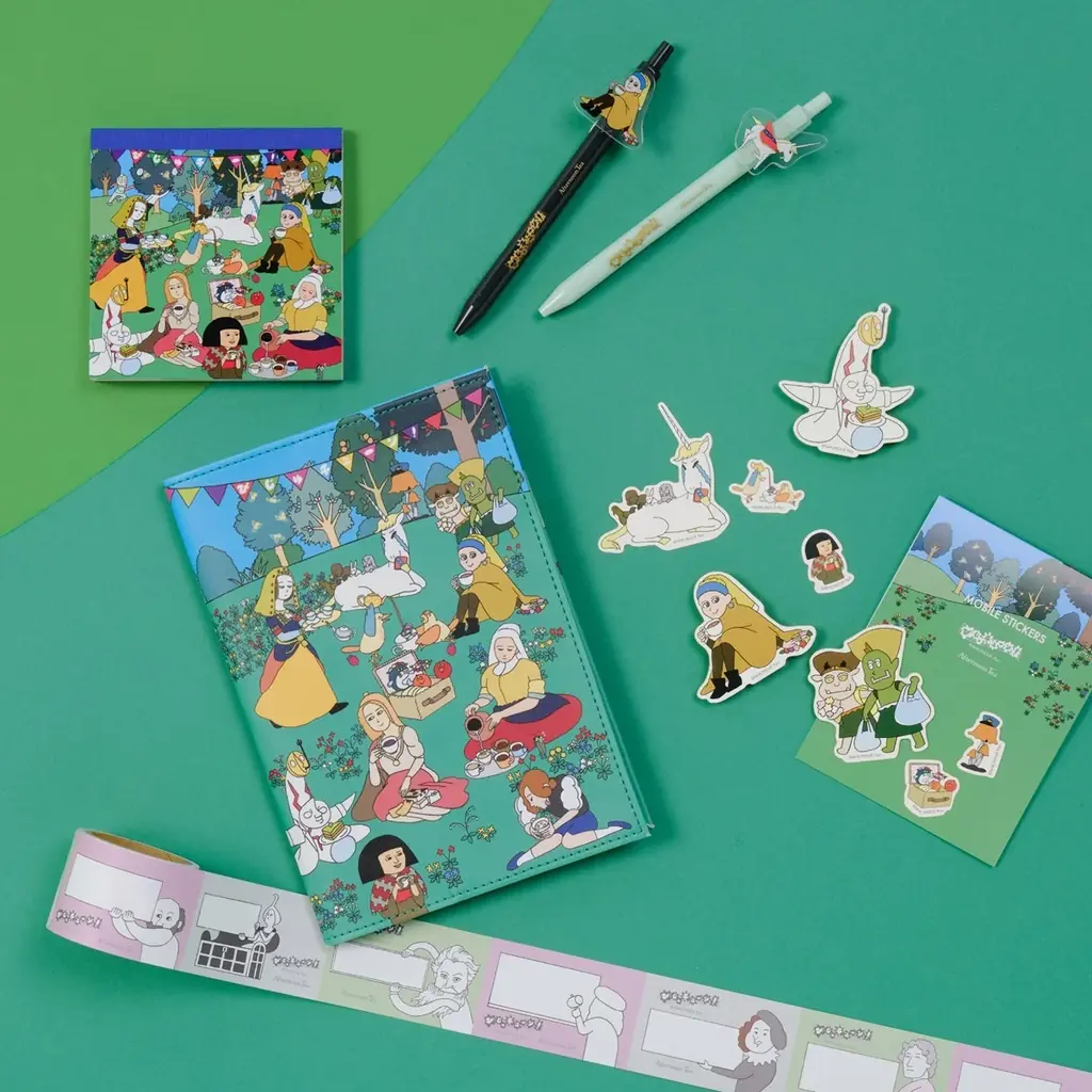 NHK Eテレで放送中の「びじゅチューン!」と初コラボレーション!ユニークでポップな世界の「びじゅつ」がアイテムになって8月6日(水)登場 画像 2