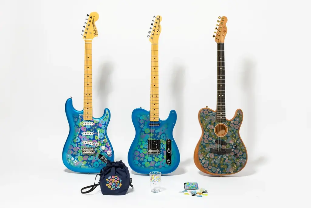 Fender Blue Flower発売