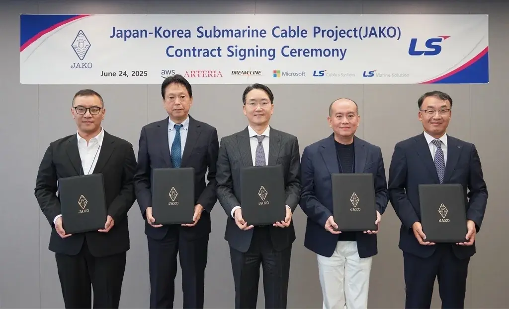 2027年7月開始予定のJAKO海底ケーブルで日韓通信強化へ