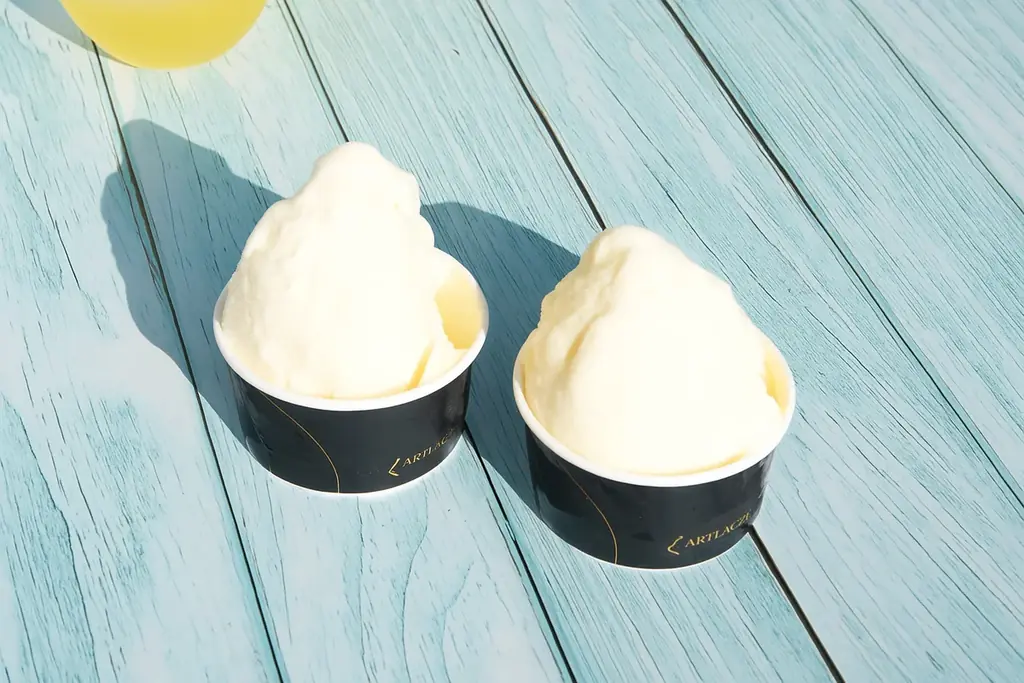 新作ハニーレモンソルベ発売