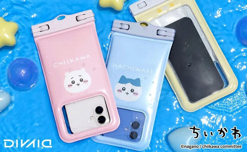 6月26日予約開始！ちいかわデザインの防水スマホケース登場