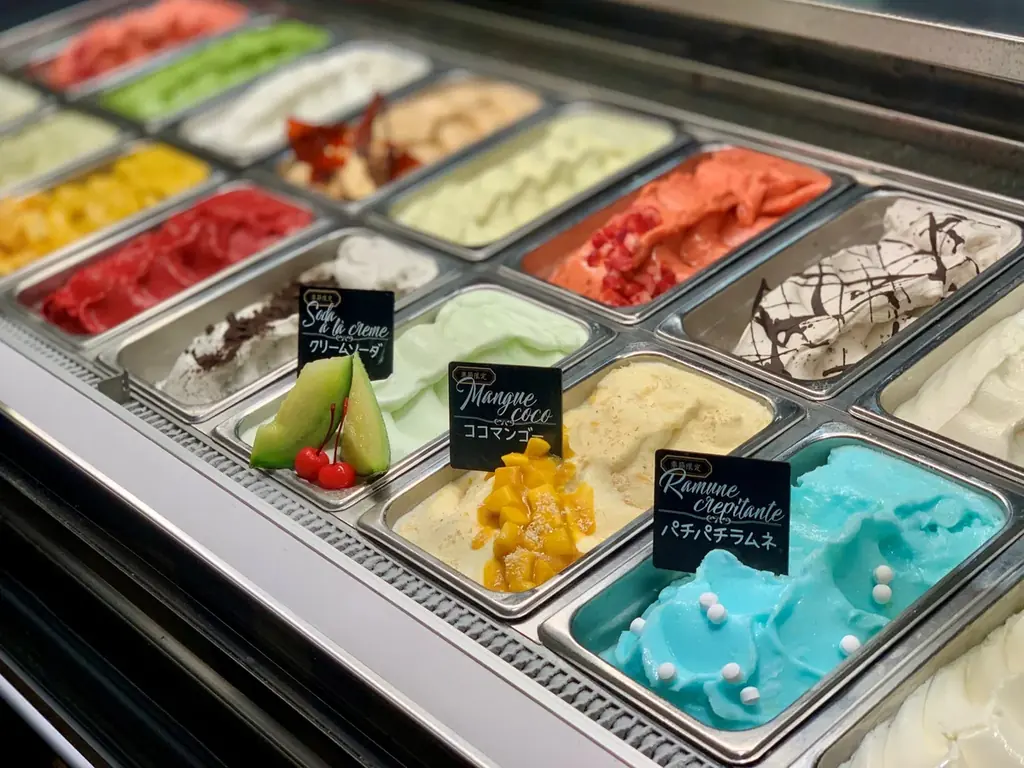 夏限定ジェラート提供