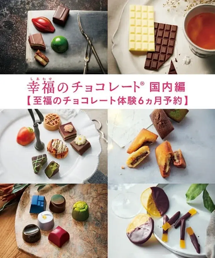 唯一無二のセレクトで多様性あふれるチョコをおうちで楽しめる「幸福のチョコレート®」国内編6ヵ月コース予約受け付け中！至福のチョコレート体験で、次のバレンタインには「自分の好き」を選べる自分に。 画像 1