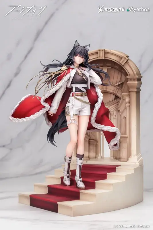 『アークナイツ』より、「血掟テキサス 遺君VER.」がフィギュアで登場。あみあみにて予約受付中。 画像 13