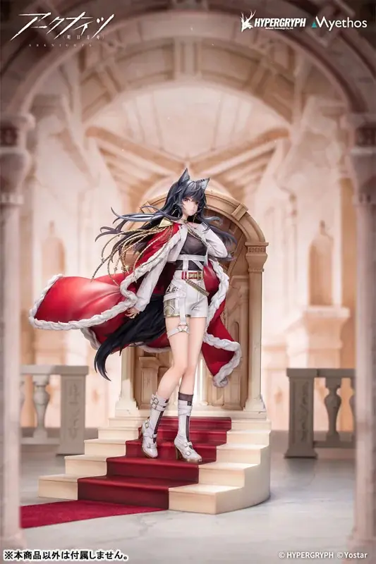 『アークナイツ』より、「血掟テキサス 遺君VER.」がフィギュアで登場。あみあみにて予約受付中。 画像 4