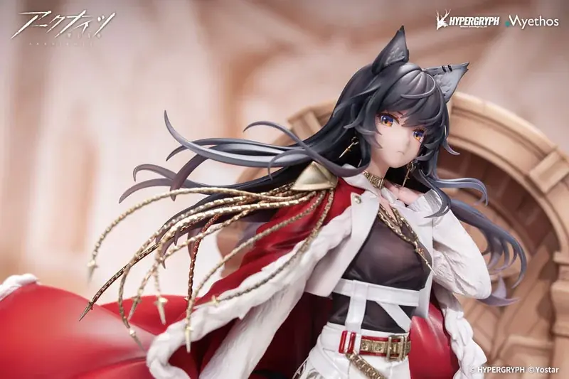 『アークナイツ』より、「血掟テキサス 遺君VER.」がフィギュアで登場。あみあみにて予約受付中。 画像 5