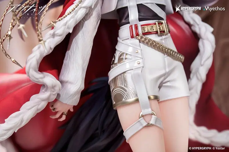 『アークナイツ』より、「血掟テキサス 遺君VER.」がフィギュアで登場。あみあみにて予約受付中。 画像 9