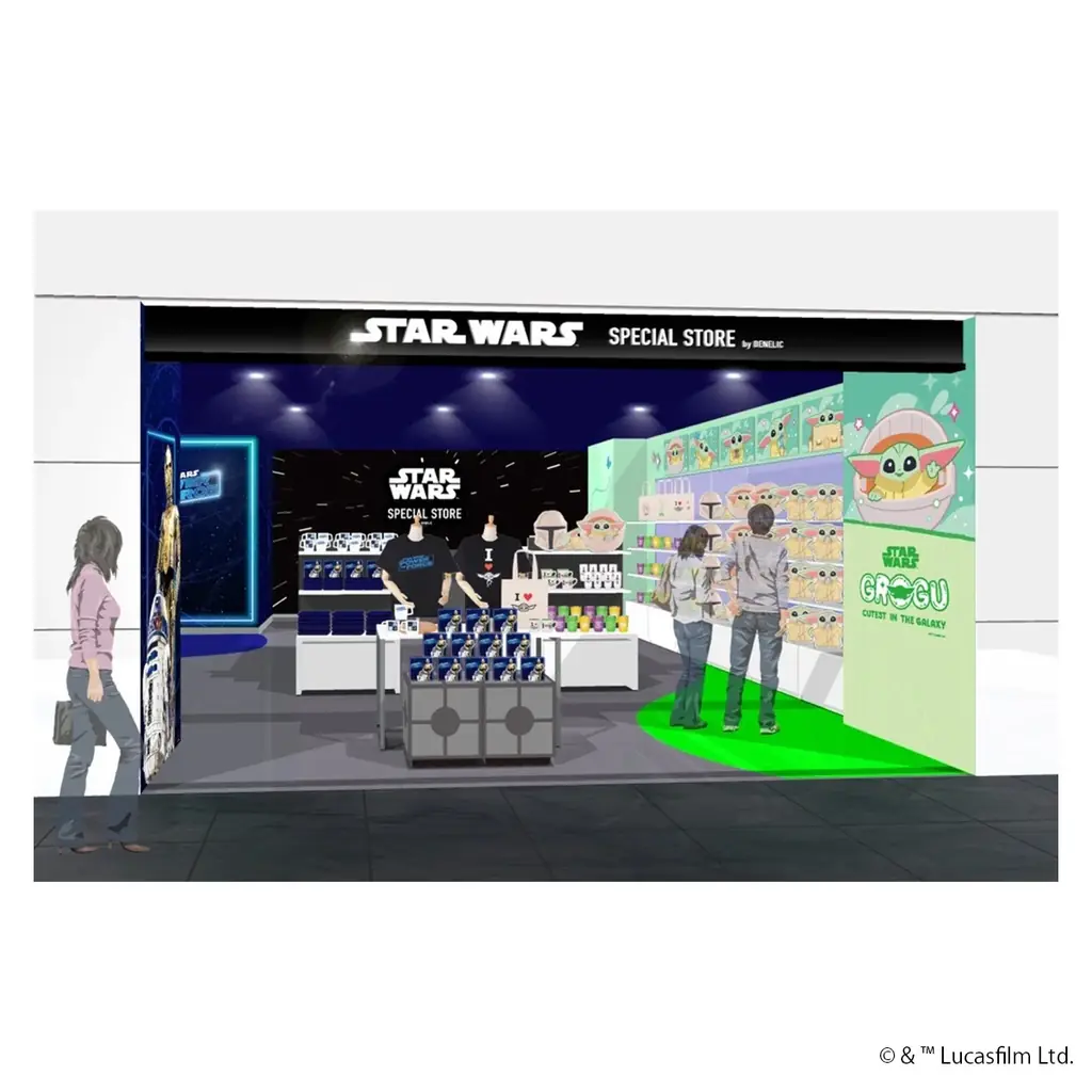 2025年7月4日開幕！東京駅にスター・ウォーズ期間限定ストア登場