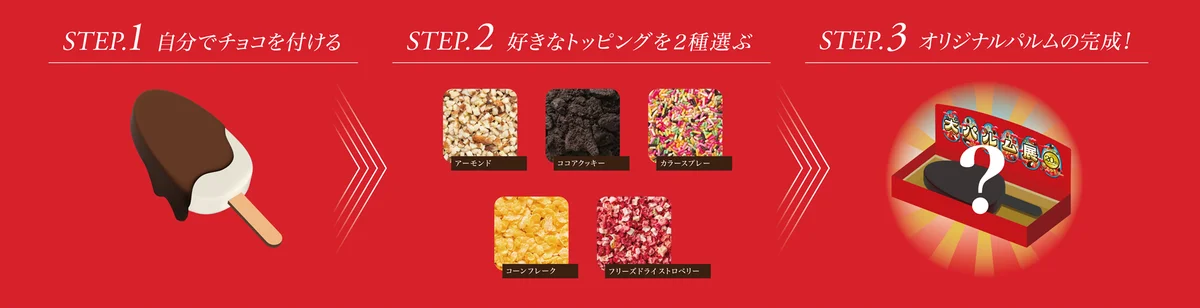 20周年を迎えたPARM(パルム)パルムへの偏愛にまみれた体験型展覧会『大パルム展』7月3日(木)から7月7日(月)までの5日間原宿で限定開催!オリジナルパルムが作れる“できたてパルム”体験も! 画像 3