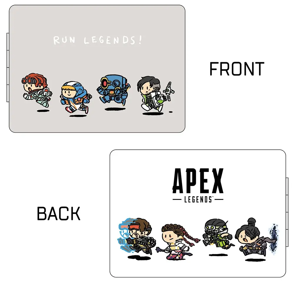 人気イラストレーター・みぞぐちともや氏による、『Apex Legends(TM)』の描き起こしグッズが、アニメイトで7月25日先行販売! さらに、特典「トランプ風カード」がもらえるフェアも開催!! 画像 3