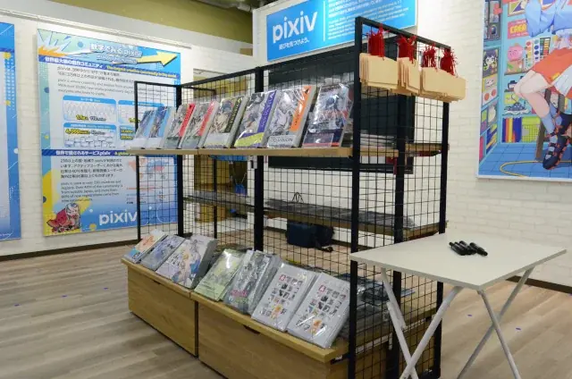 「アニメイト大阪・関西万博店」POP-UPスペース第6弾「Create, Connect, pixiv展」が7月3日まで開催中! スペース内の様子を写真とともにご紹介!! 画像 5