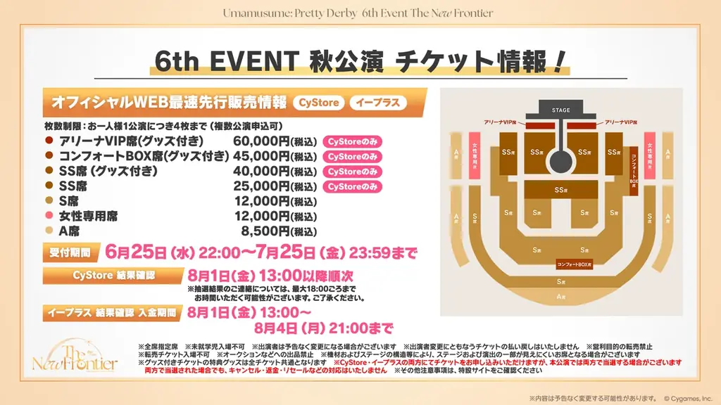 『ウマ娘 プリティーダービー』6th EVENT 秋公演 第1弾出走者を発表＆オフィシャルWEB最速先行を開始！ 画像 5