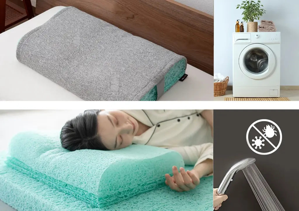 熱帯夜でも朝まで快適に眠るためのまくら登場！日本製3Dファイバー＆独自構造で通気性がさらにアップした『スカイブリージーピロー2』を販売開始しました。 画像 10