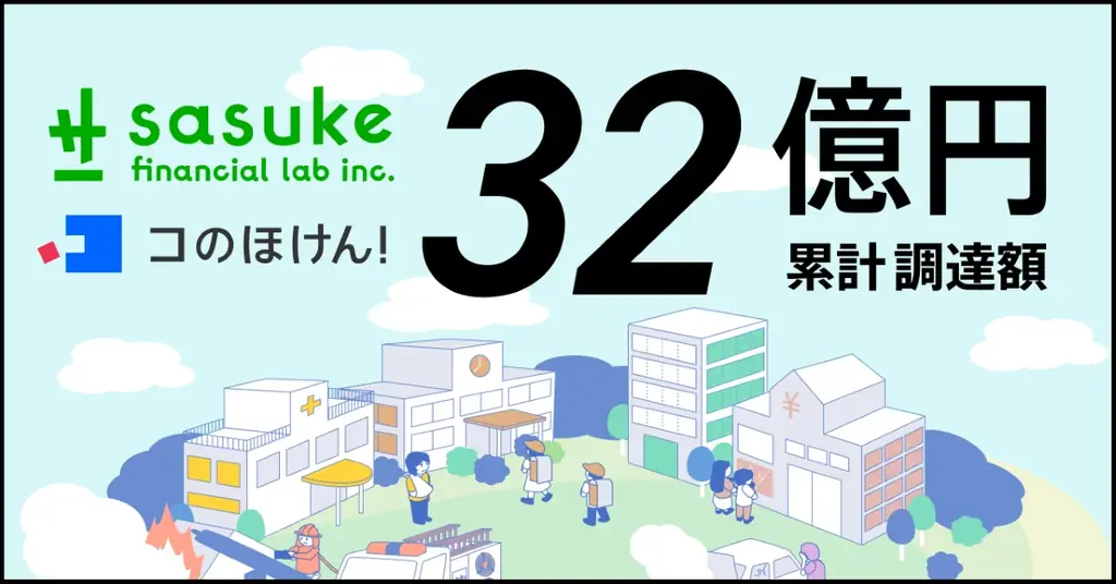 6月26日発表：Sasuke Financial Labが12億円調達しAI活用で保険革新へ