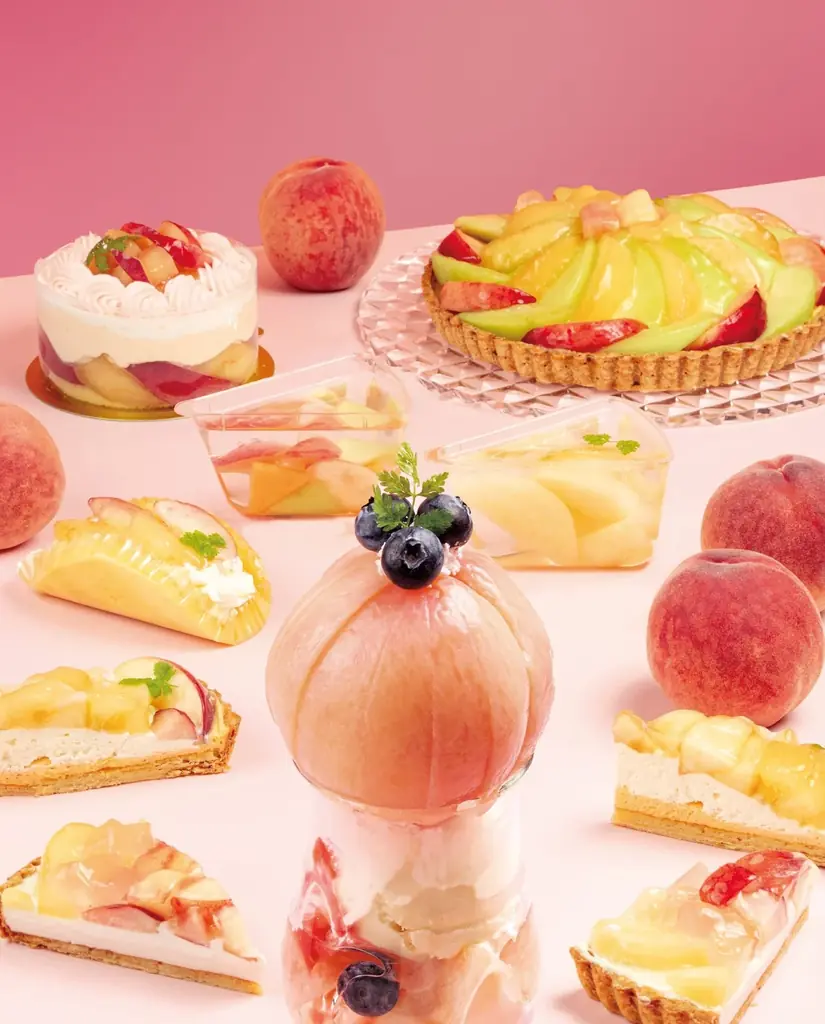 今年も桃に夢中！「桃フェス」開催　大人気まるごと使ったパフェや新商品…桃づくしのスイーツ勢ぞろい 画像 1