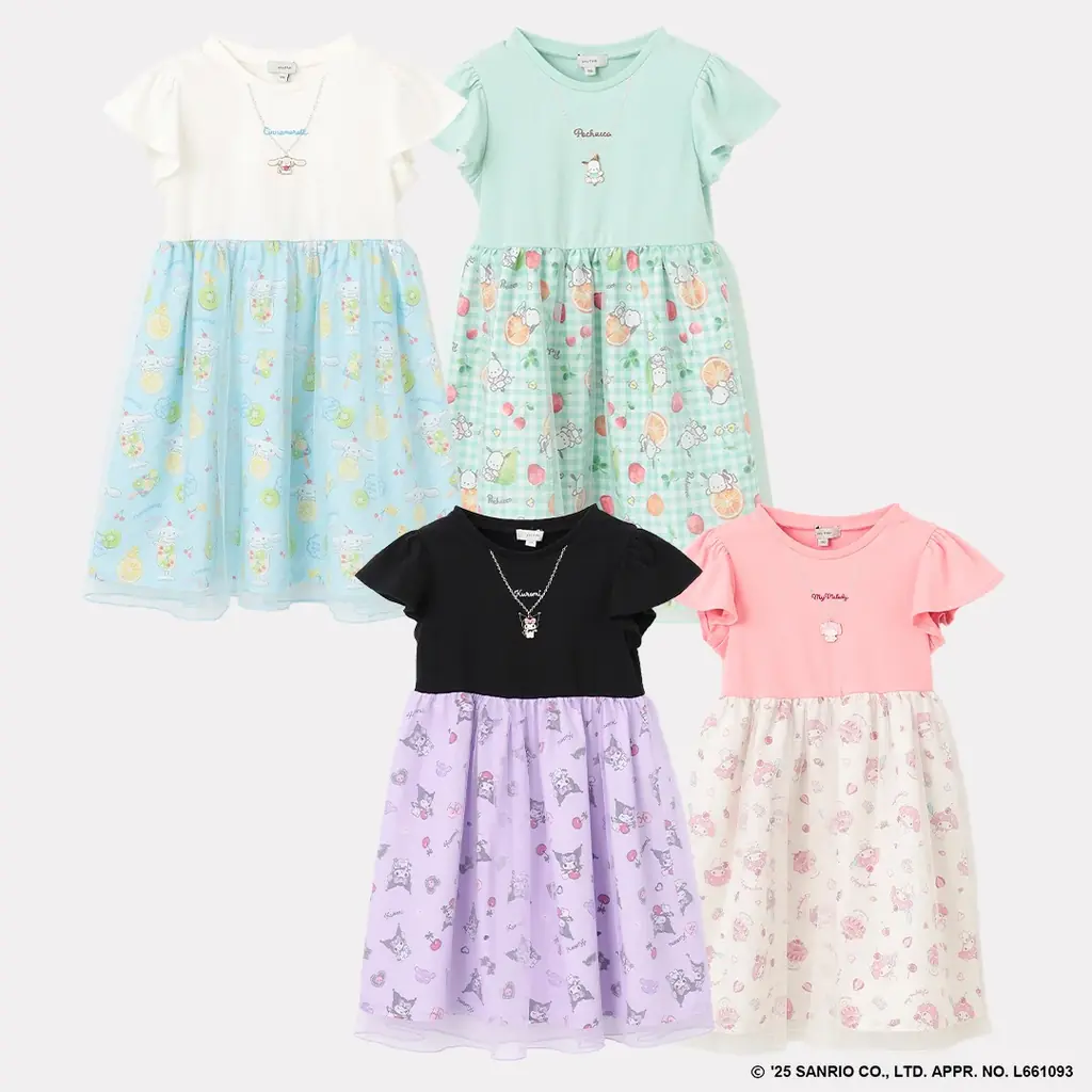 『anyFAM』がサンリオキャラクターズとコラボレーション なでると絵柄が変わるミラクルスパンコールTシャツなどを7/3（木）発売 画像 5
