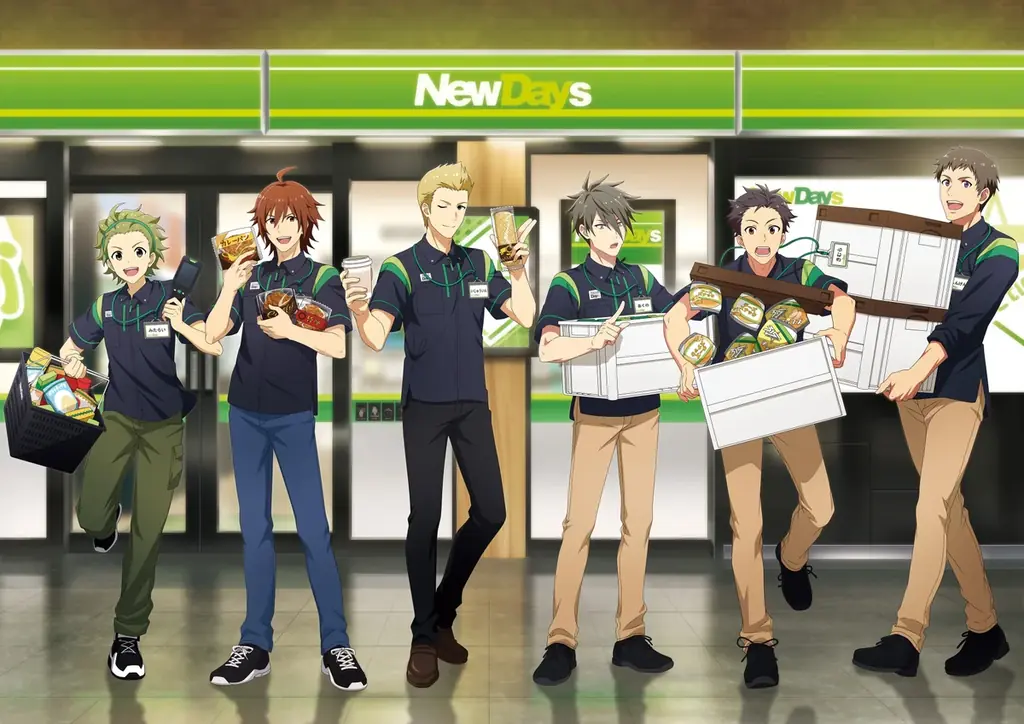 7/4開始！THE IDOLM@STER SideM×NewDays限定グッズ販売