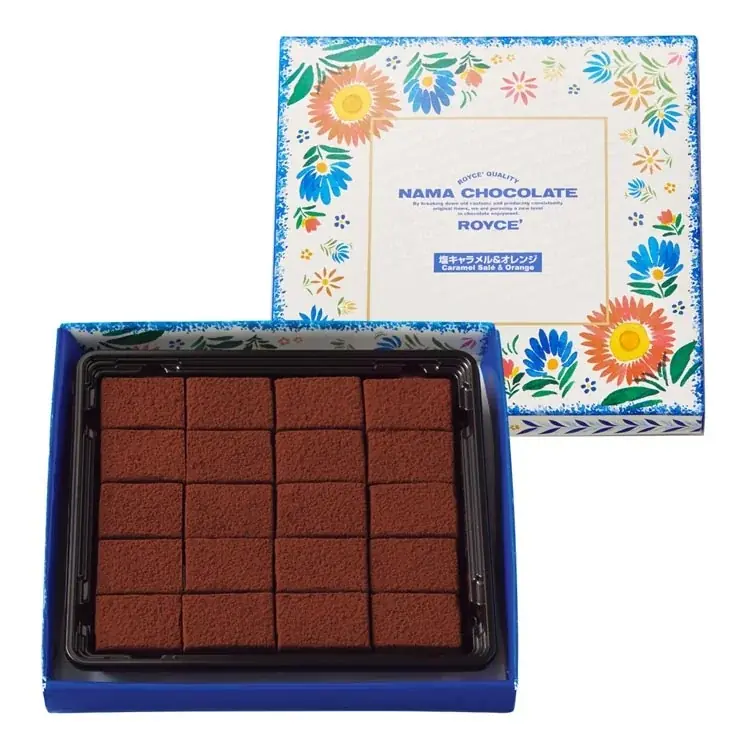 【ロイズ】東北・北陸・東海・近畿・中国・四国・九州地方を巡るロイズ「移動販売車」。7月のおすすめ商品や出店予定のご紹介。夏限定の生チョコレート[塩キャラメル＆オレンジ]も販売。 画像 5