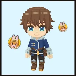 『けものフレンズプロジェクト』コラボ第一弾開催!みんなで作るサンドボックスゲーム『テラビット』に人気キャラクター、サーバルとカラカルが登場! 画像 7