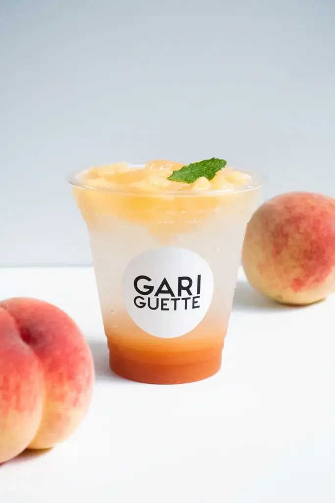 【GARIGUETTE-ガリゲット-】夏季限定！桃のミルプレッセ、ピーチスカッシュが登場します！ 画像 2