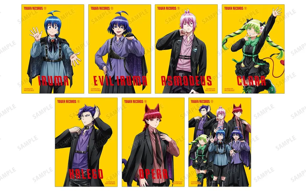 アニメ『魔入りました!入間くん』のイベント「アニメ『魔入りました!入間くん』 POP UP SHOP in TOWER RECORDS vol.2」の開催が決定! 画像 3
