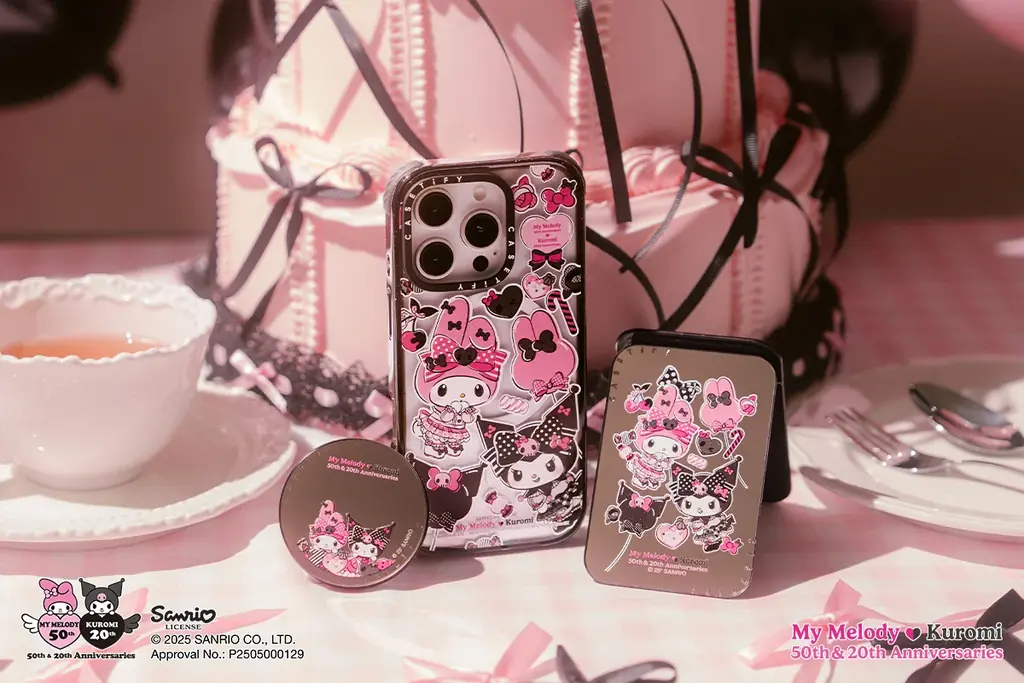 【CASETiFY】「マイメロディ & クロミ アニバーサリー | CASETiFY」コレクション2025年6月26日(木)に発売 画像 2