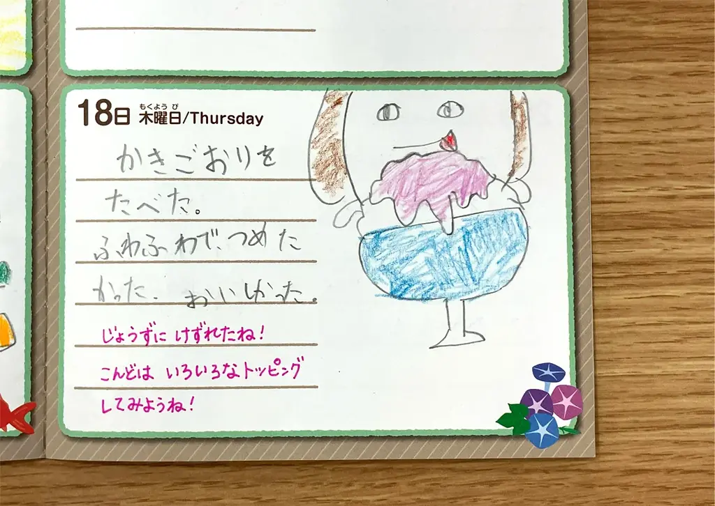 【夏限定商品】おやこ夏休みてちょう2025　販売開始。今年の夏は、書く体験！一度しかない夏を、特別な記録に残しましょう！ 画像 7