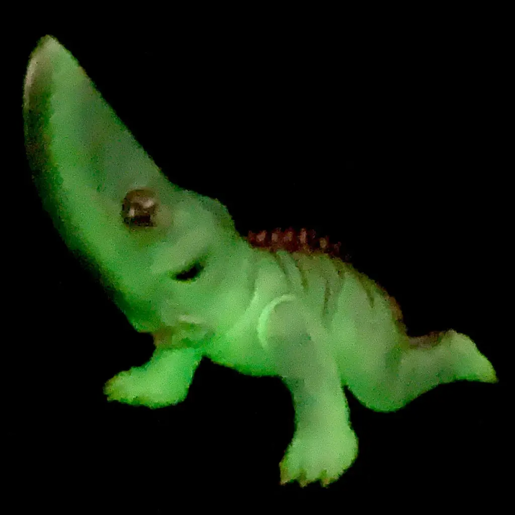 レトロソフビデザインのガメラ、ギロン、ギャオス、巨大レギオンが『蓄光』をテーマに、CCPJAPAN ミドルサイズシリーズ ガメラ【第6弾】として全5種で登場！ 画像 16