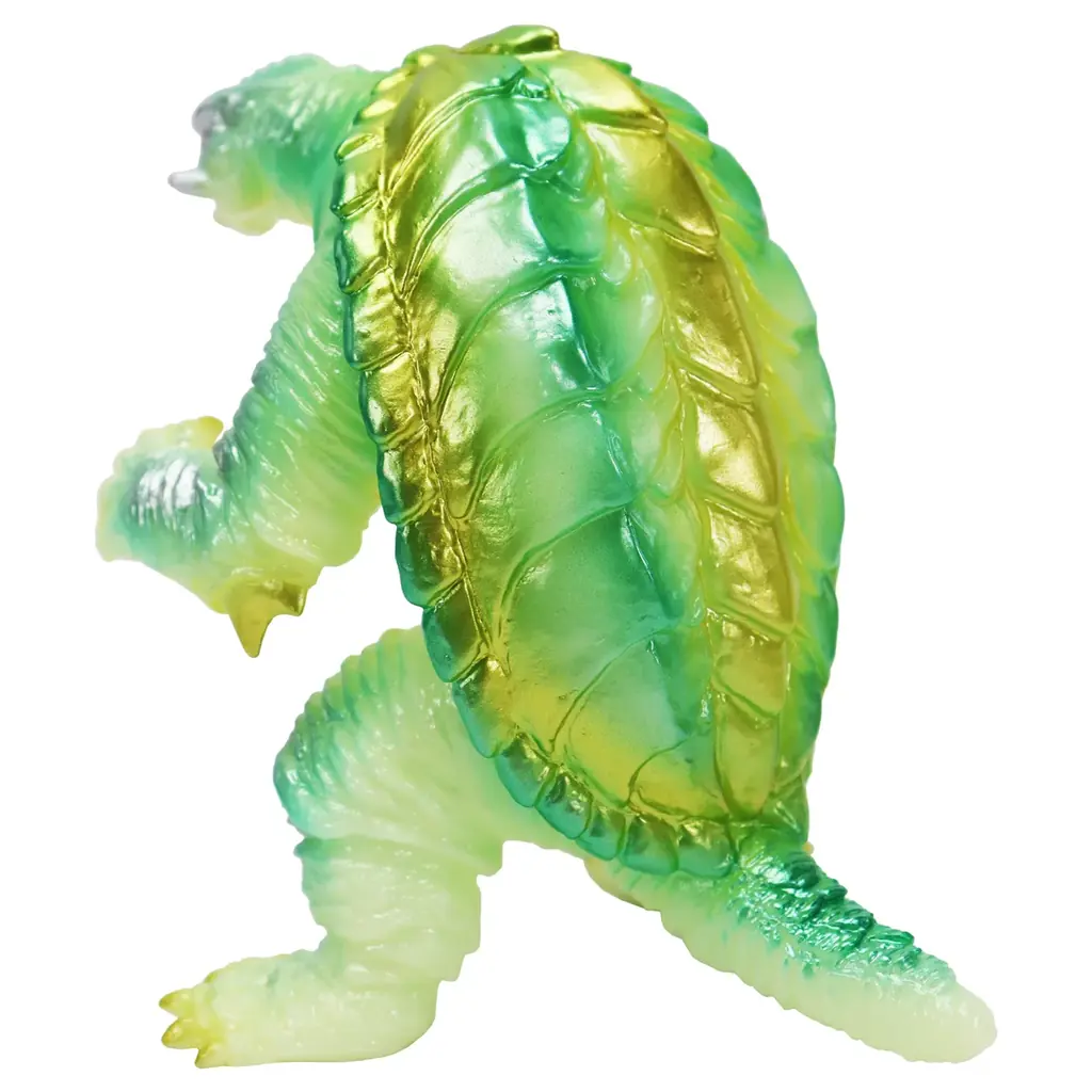 レトロソフビデザインのガメラ、ギロン、ギャオス、巨大レギオンが『蓄光』をテーマに、CCPJAPAN ミドルサイズシリーズ ガメラ【第6弾】として全5種で登場! 画像 3