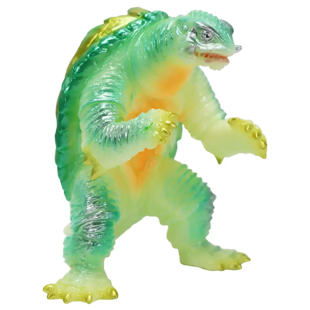 レトロソフビデザインのガメラ、ギロン、ギャオス、巨大レギオンが『蓄光』をテーマに、CCPJAPAN ミドルサイズシリーズ ガメラ【第6弾】として全5種で登場！ 画像 5