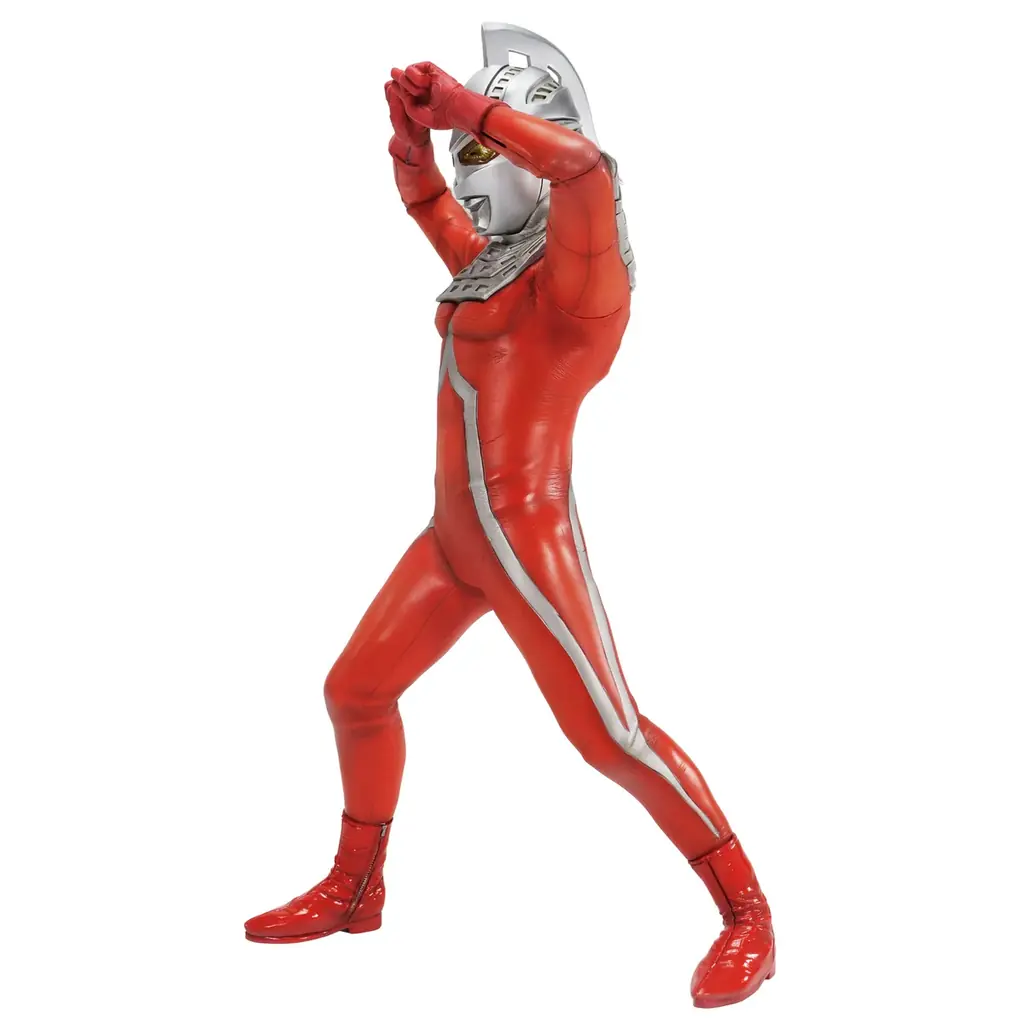 『ウルトラセブン』が『エメリウム光線(反磁力線)』を発動する姿を再現した、ハイクオリティソフビ製フィギュアが完全新規造形として登場! 画像 6