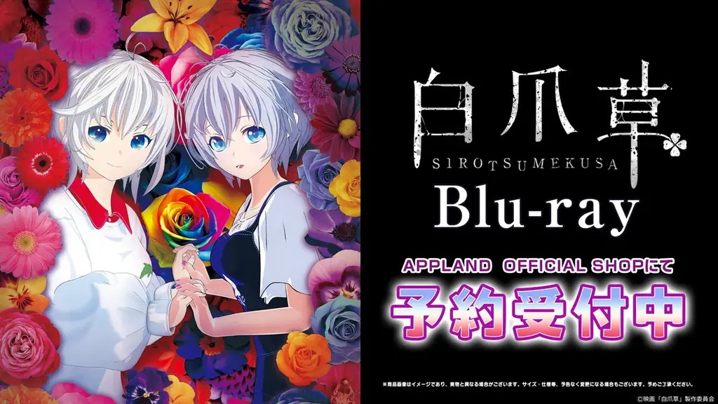 アップランド所属「.LIVE」電脳少女シロが主演の映画『白爪草』のBlu-rayが6月26日(木)より販売開始！ 画像 1