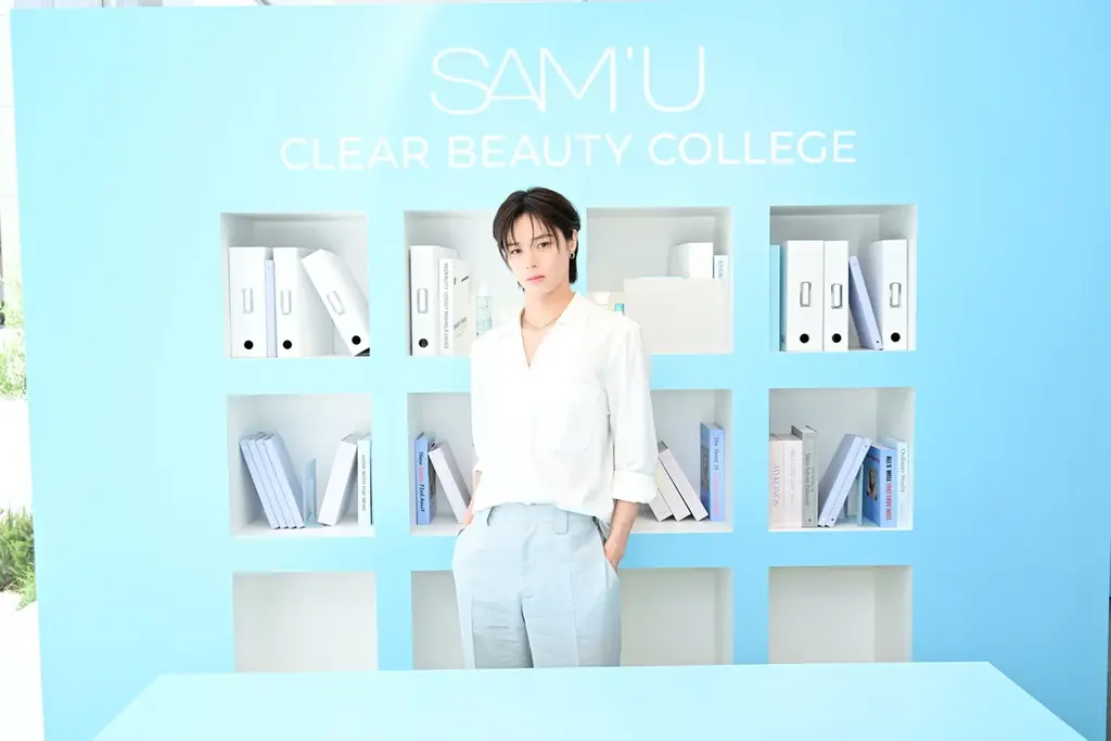 韓国スキンケアブランド「SAM’U(サミュ)」大規模POPUP STOREが表参道に登場!ブランドアンバサダー・&TEAMのKさんがひと足先に“入学”! 画像 2