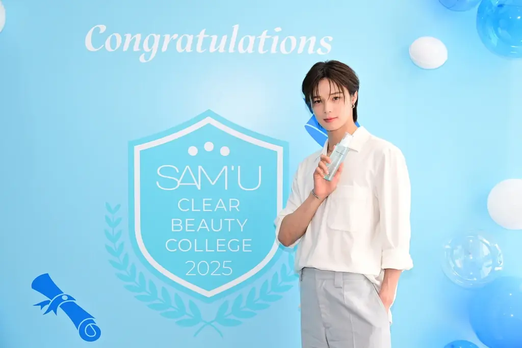 韓国スキンケアブランド「SAM’U（サミュ）」大規模POPUP STOREが表参道に登場！ブランドアンバサダー・&TEAMのKさんがひと足先に“入学”！ 画像 5