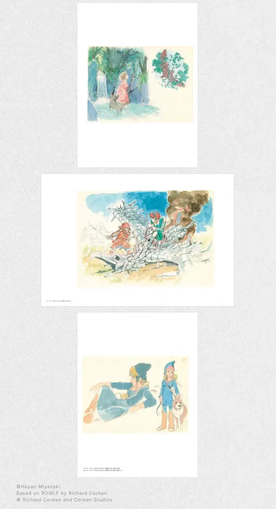 宮﨑駿監督の初公開自筆画を多数収録！　スタジオジブリ責任編集『宮﨑駿イメージボード全集 ４　ナウシカ前史』（岩波書店）、いよいよ2025年7月8日発売！ 画像 3