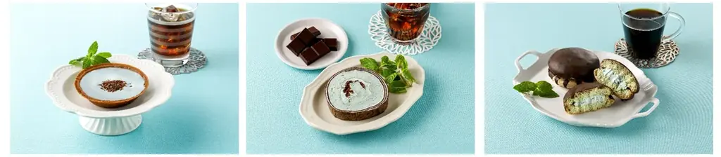 チョコミントスイーツ発売